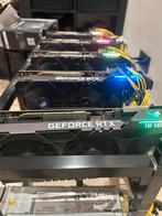 RTX 3080 Mining Rig - 5x ASUS, Ophalen, Gebruikt, HDMI, GDDR6