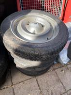 2CV Eend Wielen Set, Gebruikt, 15 inch, Banden en Velgen, Ophalen of Verzenden