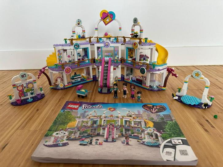 LEGO Friends Winkelcentrum 41450 - super compleet!, Kinderen en Baby's, Speelgoed | Duplo en Lego, Zo goed als nieuw, Ophalen of Verzenden
