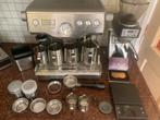 Sage dual boiler met baratza sette wi met extra’s, Ophalen of Verzenden, Zo goed als nieuw