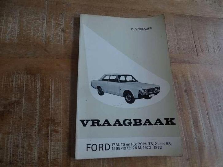 Ford Taunus 17M-20M-26M Vraagbaak Werkplaats Piet Olyslager, Boeken, Auto's | Boeken, Gelezen, Ford, Verzenden