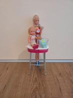 Poppen met bady commode, Ophalen of Verzenden, Gebruikt, Babypop