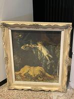 Schilderij Kind met Hond, Antiek en Kunst, Ophalen