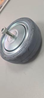 16 st.nw rubber wielen COLSON/ RHOMBUS 100 X32 + beschermkap, Ophalen of Verzenden