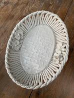 Italiaanse Fruitschaal gevlochten keramiek, Ophalen of Verzenden