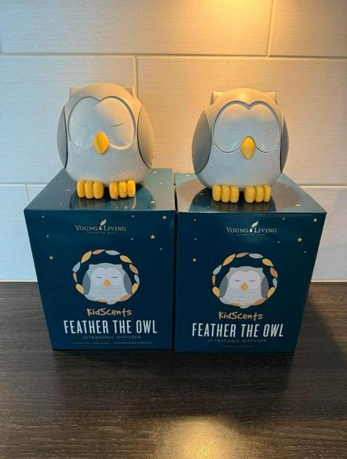 Feather the owl, Huis en Inrichting, Woonaccessoires | Kandelaars en Kaarsen, Zo goed als nieuw, Minder dan 25 cm, Overige materialen