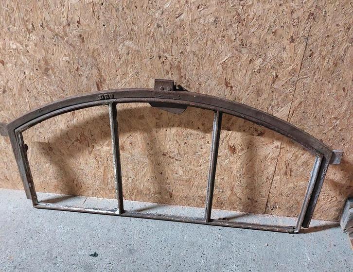 Stalraam gietijzer, uniek model, Doe-het-zelf en Verbouw, Deuren en Horren, Gebruikt, Overige typen, Minder dan 200 cm, Minder dan 80 cm