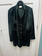 Helena Hart donkergroene velours blazer maat xxl, Maat 46/48 (XL) of groter, Zo goed als nieuw, Jasje, Groen