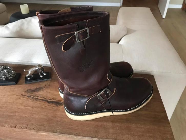 Red Wing engineer Laarzen * maat 42 = 43 donkerbruin new, Kleding | Heren, Schoenen, Zo goed als nieuw, Boots, Bruin, Ophalen of Verzenden
