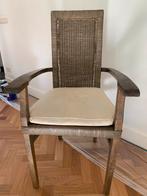 8 Rieten / Rotan Stoelen, Ophalen, Gebruikt, Bruin, Riet of Rotan