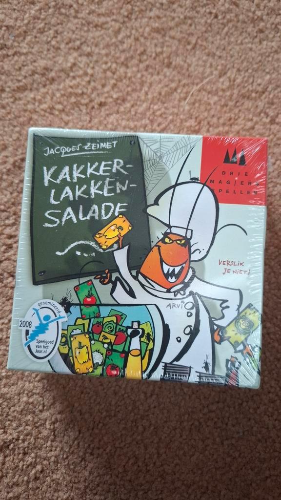 Spel Kakkerlakkensalade, nieuw, vanaf 6 j, 2 tot 6 spelers, Hobby en Vrije tijd, Gezelschapsspellen | Kaartspellen, Nieuw, Drie of vier spelers