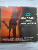 22 All Night Long Love Songs CD, Ophalen of Verzenden, Gebruikt, Pop
