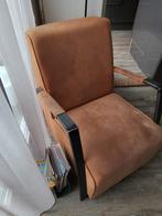 Fauteuil Cognac kleur, Huis en Inrichting, Banken | Sofa's en Chaises Longues, Gebruikt, Eenpersoons, Minder dan 75 cm, Minder dan 150 cm