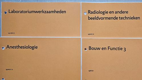 Aeres Barneveld MBO nivo 4 paraveterinair lesbundels modules, Boeken, Studieboeken en Cursussen, Zo goed als nieuw, MBO, Beta