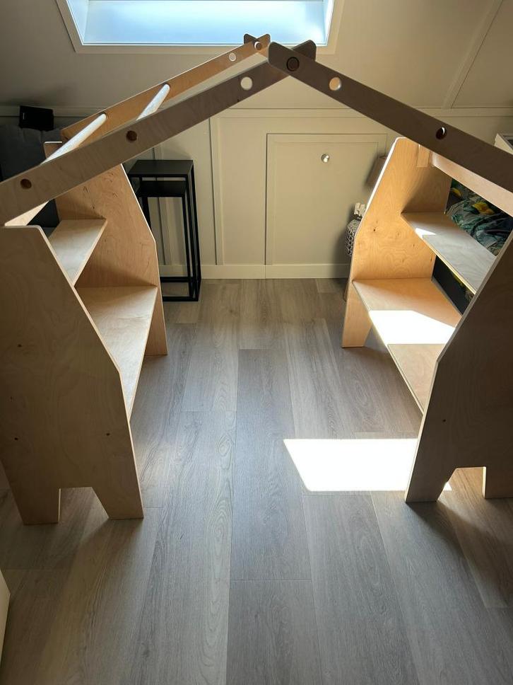 Houten Speelrek-Tent, Kinderen en Baby's, Speelgoed | Speeltenten, Zo goed als nieuw, Ophalen