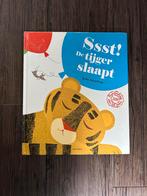 Ssst! De tijger slaapt - Britta Teckentrup, Ophalen of Verzenden, Gelezen, Uitklap-, Voel- of Ontdekboek, 2 tot 3 jaar