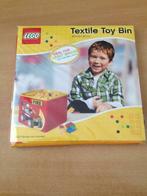 Lego Textile Toy Bin 20*20*20 cm Stoffen speelgoedbox, Nieuw, Complete set, Ophalen of Verzenden, Lego
