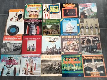 Lp's / platen ddr & brd marschmusik beschikbaar voor biedingen