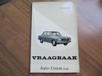 Vraagbaak Auto-Union, Audi 60, Audi 75 vanaf 1966, Auto diversen, Handleidingen en Instructieboekjes, Ophalen of Verzenden