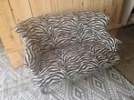 Zitbankje Zebraprint, Huis en Inrichting, Ophalen, Gebruikt, 125 cm of meer, 125 cm of meer