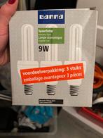 3 Spaarlampen - Nieuw in doos, Huis en Inrichting, Lampen | Losse lampen, Minder dan 30 watt, Nieuw, Spaarlamp, E27 (groot)