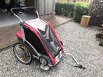 fietskar Thule Chariot Cougar, Fietsen en Brommers, Fietsaccessoires | Aanhangers en Karren, Ophalen, Gebruikt, Opvouwbaar, 40 tot 60 kg