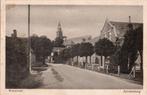 Aardenburg, Weststraat met zicht op toren. 5521, Verzamelen, Ansichtkaarten | Nederland, Verzenden, 1920 tot 1940, Gelopen, Zeeland