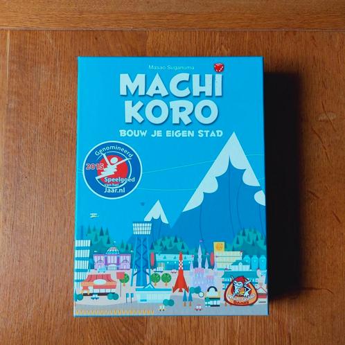Machi Koro kaartspel van White Goblin games, Hobby en Vrije tijd, Gezelschapsspellen | Kaartspellen, Zo goed als nieuw, Ophalen of Verzenden