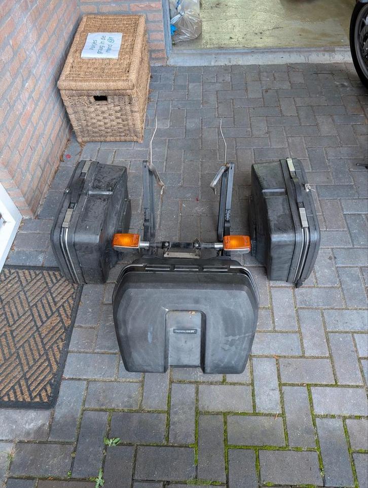 Krauser kofferset Yamaha XJ900F, Motoren, Accessoires | Koffers en Tassen, Gebruikt, Ophalen