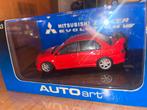 Autoart Mitsubishi Lancer Evo 1/43, Hobby en Vrije tijd, Modelauto's | 1:43, Auto, Z, Ophalen of Verzenden, Zo goed als nieuw