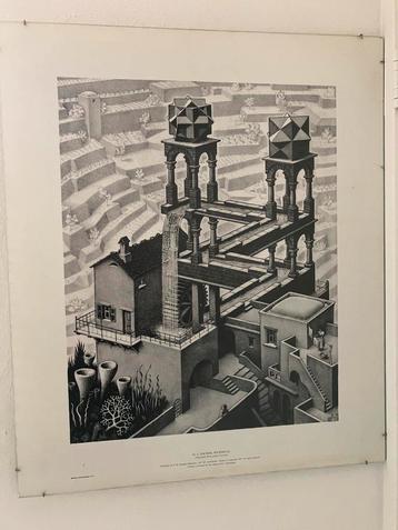 M.C. Esscher - Waterval beschikbaar voor biedingen