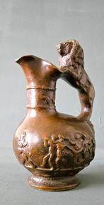 bronzen Romeinse stijl waterkan., Ophalen of Verzenden, Brons