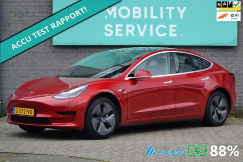 Tesla Model 3 Standard RWD Plus 60 kWh SOH88% Pano AutoPilot, Auto's, Tesla, Bedrijf, Te koop, Model 3, ABS, Airbags, Airconditioning