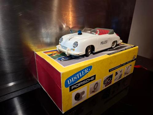 LIMITED EDITION DISTLER PORSCHE POLIZEI IN OVP, Antiek en Kunst, Antiek | Speelgoed, Ophalen of Verzenden