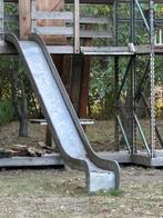 RVS Glijbaan, Kinderen en Baby's, Speelgoed | Buiten | Speeltoestellen, Ophalen, Gebruikt, Glijbaan