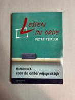Lessen in orde | Peter Teitler, Ophalen of Verzenden, Alpha, Zo goed als nieuw, Niet van toepassing