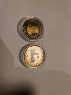 Set van 2 Chinese 10 Yuan Munten, Ophalen of Verzenden, Setje