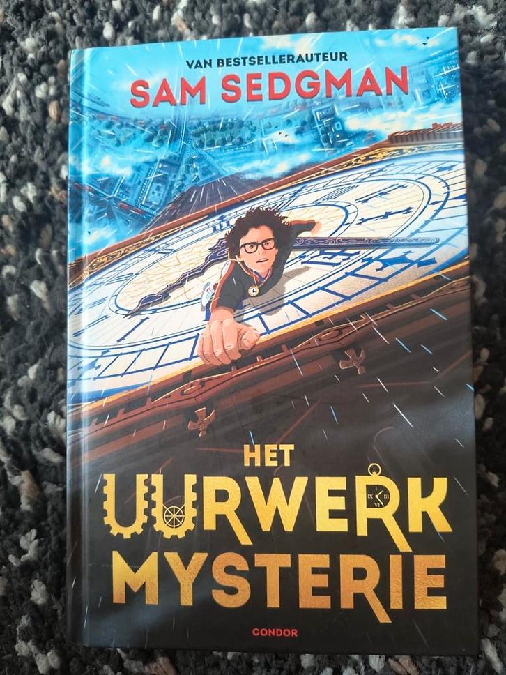 Sam Sedgman - Het uurwerkmysterie, Boeken, Kinderboeken | Jeugd | 10 tot 12 jaar, Zo goed als nieuw, Ophalen of Verzenden