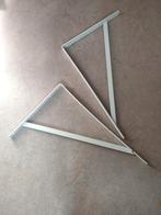 Industriële planken dragers 33x50cm, Huis en Inrichting, Woonaccessoires | Wandplanken en Boekenplanken, Ophalen, Zo goed als nieuw