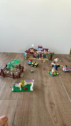 Lego friends paarden schuur/ scooters en meer!, Complete set, Ophalen of Verzenden, Zo goed als nieuw