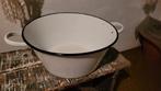 Emaille schaal / teil - 37 cm doorsnee, Antiek en Kunst, Antiek | Emaille, Ophalen of Verzenden