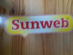 grote sticker Sunweb, Ophalen of Verzenden, Zo goed als nieuw, Bedrijf of Vereniging
