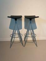 2 Mobles 114 Barcelona design barkrukken kruk ZGAN, Draaibaar, 60 tot 90 cm, Ophalen of Verzenden, Zo goed als nieuw