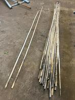 Tonkinstokken, Doe-het-zelf en Verbouw, Hout en Planken, Gebruikt, Minder dan 25 mm, Overige typen, Ophalen of Verzenden