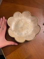 Vintage Capiz Schelp Schaal - Filipijnen, Overige materialen, Gebruikt, Schaal, Ophalen of Verzenden
