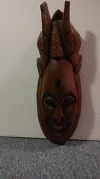 hout gesneden masker, Antiek en Kunst, Curiosa en Brocante, Ophalen