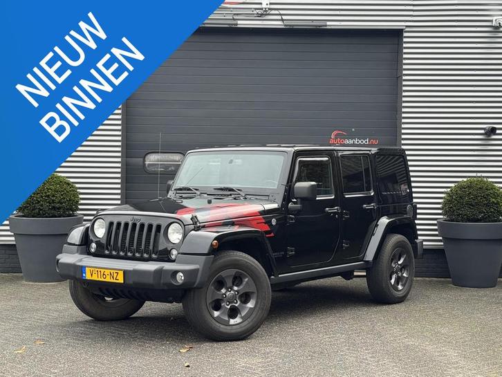 Jeep Wrangler 2.8 CRD Night Eagle | Navigatie | Stoelverwarm, Auto's, Jeep, Bedrijf, Te koop, Wrangler, 4x4, ABS, Airbags, Airconditioning
