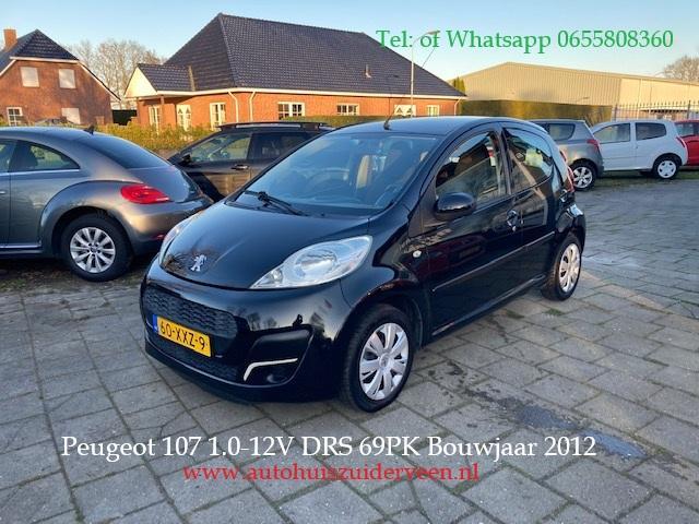 PEUGEOT 107 1.0 68PK 5DRS Airco Zéér Zuinig !, Auto's, Peugeot, Bedrijf, Te koop, Airbags, Airconditioning, Boordcomputer, Centrale vergrendeling