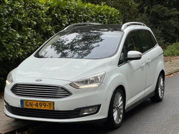Ford Grand C-Max 1.0 92KW Ecoboost 2015 7 persoons Wit beschikbaar voor biedingen