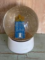 Sneeuwbal sneeuwbol. Amsterdams huis / grachtenpand blauw, Ophalen, Zo goed als nieuw, Overige typen